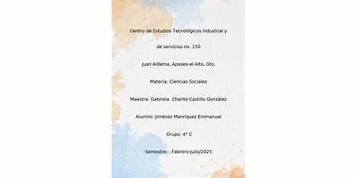 CENTRO DE ESTUDIOS TECNOLOGICOS INDUSTRIAL Y DE SERVICIOS NUM. 56