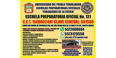 ESCUELA PREPARATORIA OFICIAL NÚM. 121