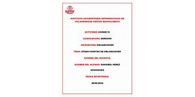 INSTITUTO UNIVERSITARIO METROPOLITANO DE VILLAHERMOSA