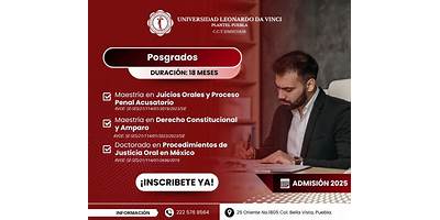 UNIVERSIDAD LEONARDO DA VINCI PLANTEL PUEBLA